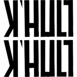 K'hult Band Stickers – Dark Metal Decals (2-Pack)