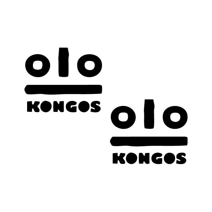 KONGOS Stickers – Come with Me Now Rock Decals (2-Pack)