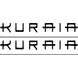 Kuraia Stickers – Basque Rock Band Decals (2-Pack)