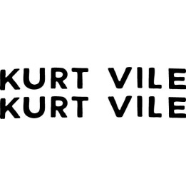Kurt Vile Stickers – Indie Folk Rock Decals (2-Pack)
