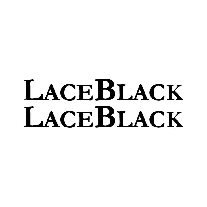 LaceBlack Stickers – Gothic Rock Band Decals (2-Pack)