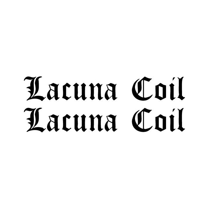 Lacuna Coil Stickers – Gothic Metal Decals (2-Pack)