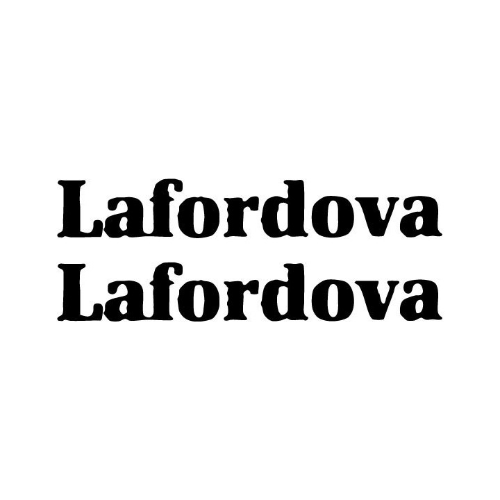 Lafordova Stickers – Rock Band Logo Decals (2-Pack)