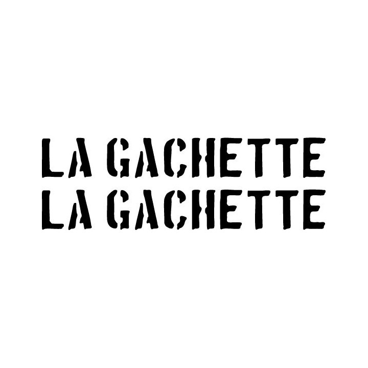 La Gachette Stickers – French Punk Band Decals (2-Pack)