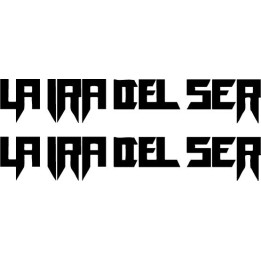 La Ira Del Ser Stickers – Spanish Metal Decals (2-Pack)