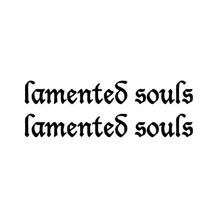 Lamented Souls Stickers – Doom Metal Band Decals (2-Pack)