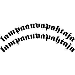 Lampaanvapahtaja Stickers – Finnish Metal Band Decals (2-Pack)