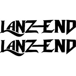 Lanz-End Band Stickers – Heavy Metal Decals (2-Pack)