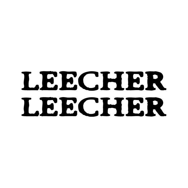 Leecher Band Stickers – Metal Music Decals (2-Pack)