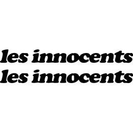 Les Innocents Stickers – French Pop Rock Decals (2-Pack)