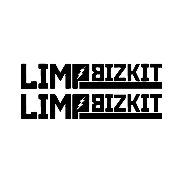 Limp Bizkit Stickers – Nu Metal Band Decals (2-Pack)