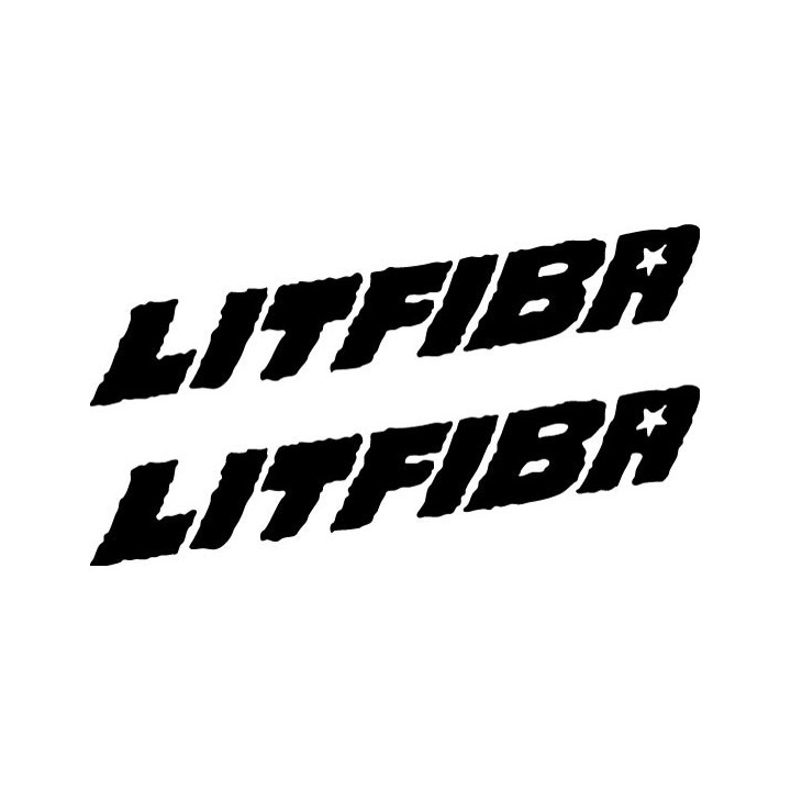 Litfiba Stickers – Italian Rock Band Decals (2-Pack)