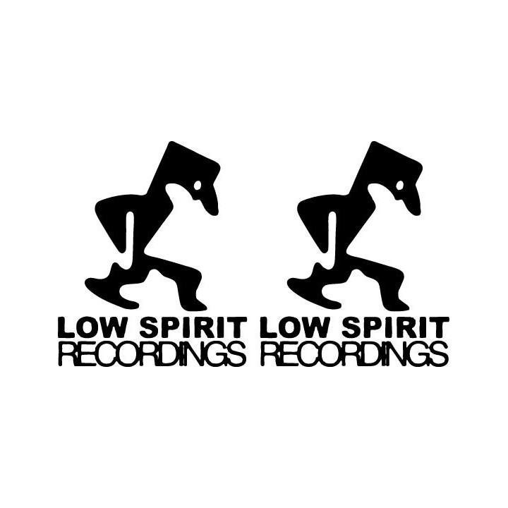 Low Spirit Recordings Stickers – Techno Decals (2-Pack)