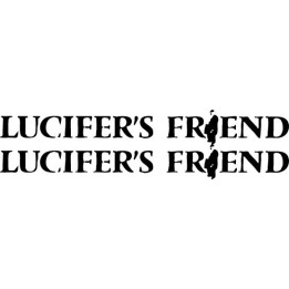 Lucifer's Friend Stickers – Hard Rock Band Decals (2-Pack)