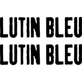 Lutin Bleu Stickers – French Alternative Rock Decals (2-Pack)