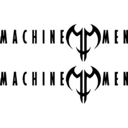 Machine Men Stickers – Finnish Heavy Metal Decals (2-Pack)