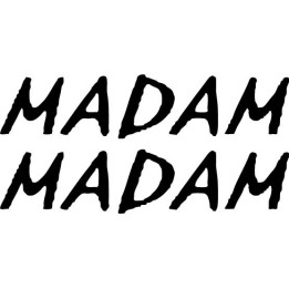 Madam Band Stickers – Hard Rock Decals (2-Pack)