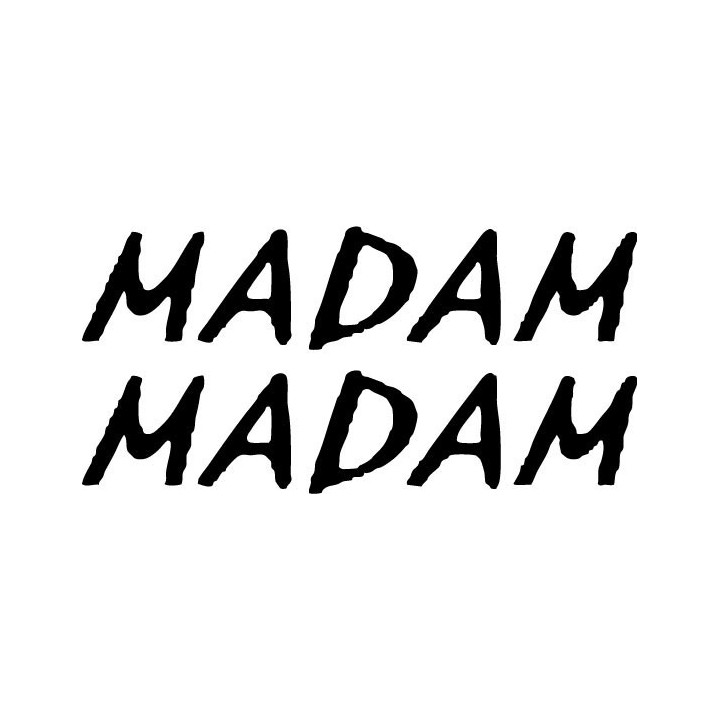 Madam Band Stickers – Hard Rock Decals (2-Pack)