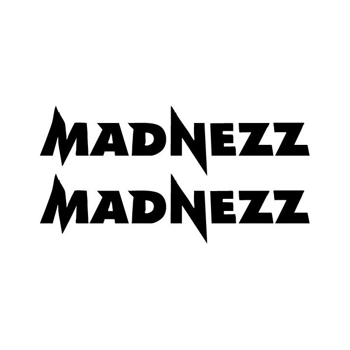 Madnezz Stickers – Ska Band Logo Decals (2-Pack)