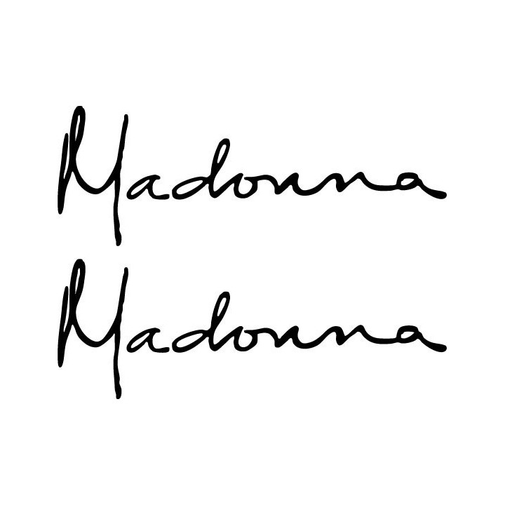 Madonna Stickers – Pop Icon Fan Decals (2-Pack)