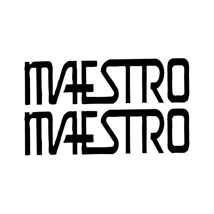 Maestro Stickers – Progressive Rock Decals (2-Pack)
