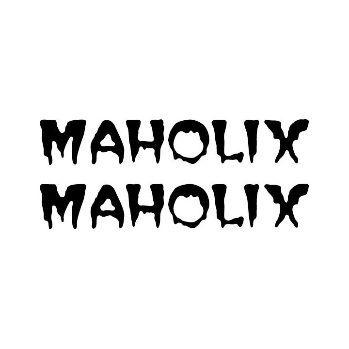 Maholix Stickers – Rock Band Logo Decals (2-Pack)