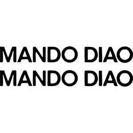 Mando Diao Stickers – Indie Rock Band Decals (2-Pack)