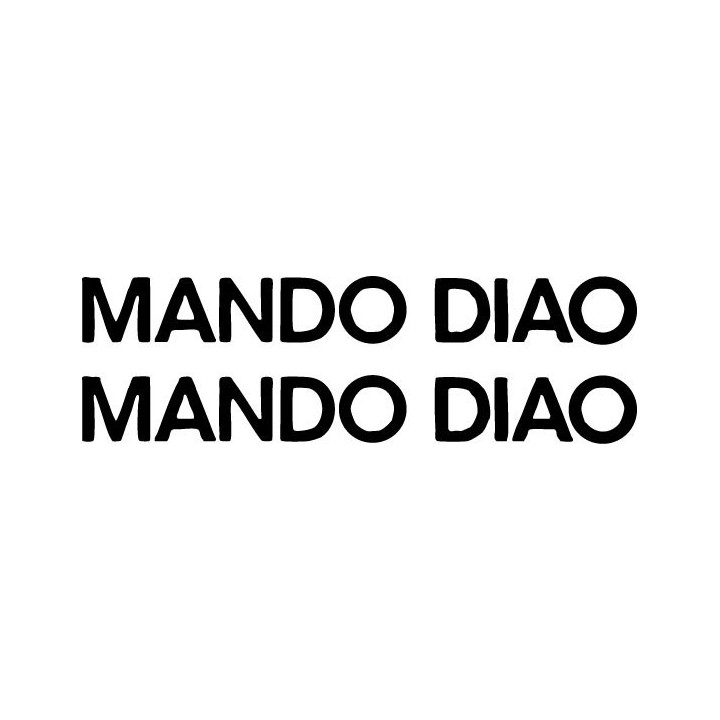 Mando Diao Stickers – Indie Rock Band Decals (2-Pack)