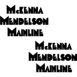 McKenna Mendelson Mainline Stickers – Blues Rock (2-Pack)