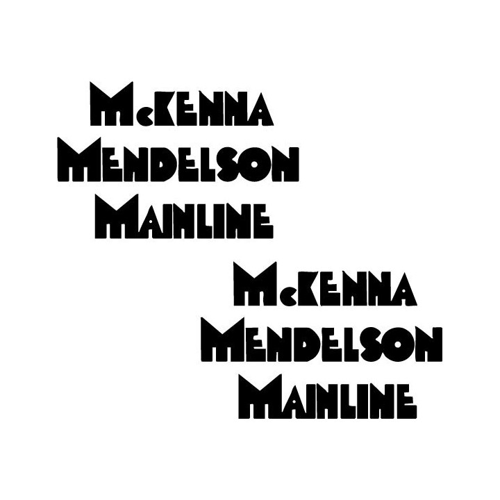 McKenna Mendelson Mainline Stickers – Blues Rock (2-Pack)