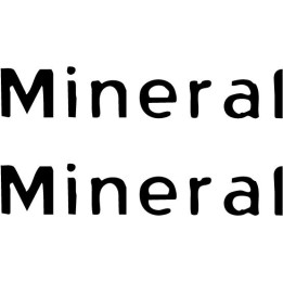 Mineral Stickers – Emo Indie Rock Band Decals (2-Pack)