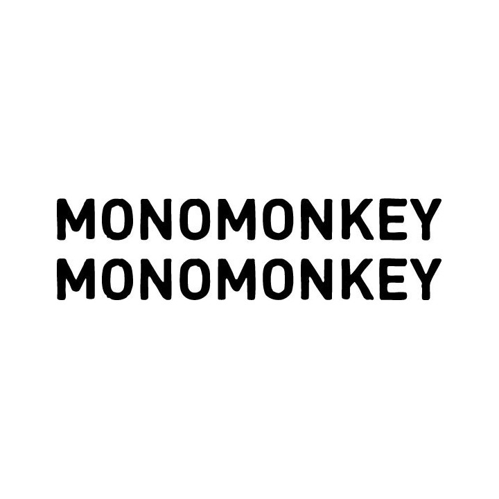 Monomonkey Stickers – Rock Band Logo Decals (2-Pack)
