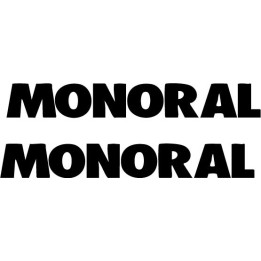 Monoral Stickers – Japanese Rock Band Decals (2-Pack)