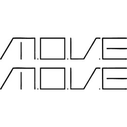 M.O.V.E Band Stickers – Initial D Eurobeat Decals (2-Pack)