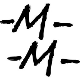 Marilyn Manson Stickers – -M- Logo Rock Decals (2-Pack)