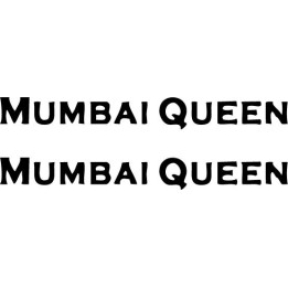 Mumbai Queen Stickers – Indian Metal Band Decals (2-Pack)