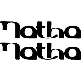 Natha Band Stickers – Dark Metal Decals (2-Pack)