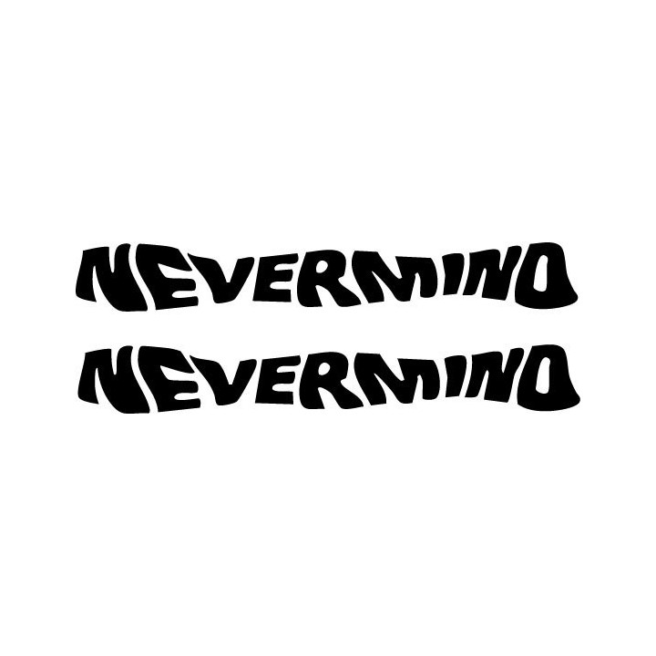 Nirvana Nevermind Stickers – Grunge Music Decals (2-Pack)