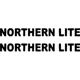Northern Lite Stickers – Synth Pop Band Decals (2-Pack)