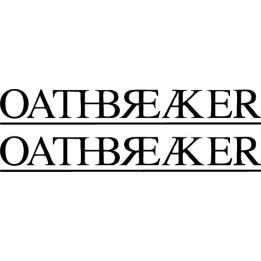 Oathbreaker Stickers – Band Decals (2-Pack)