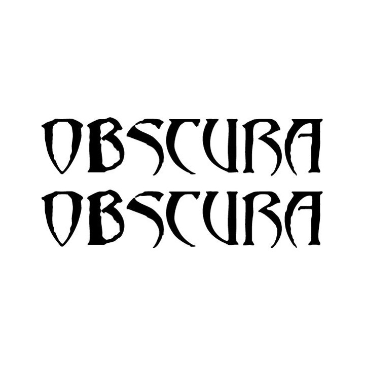 Obscura Stickers – Progressive Death Metal Decals (2-Pack)