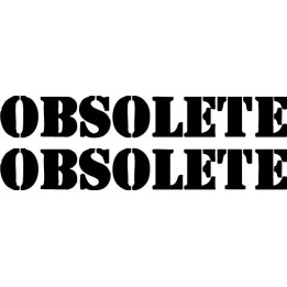 Obsolete Band Stickers – Thrash Metal Decals (2-Pack)