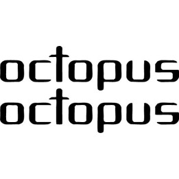 Octopus Band Stickers – Psychedelic Rock Decals (2-Pack)