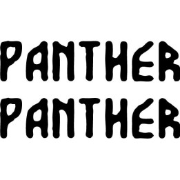 Panther Panther! Stickers – Band Decals (2-Pack)