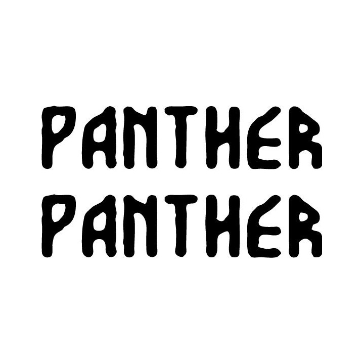 Panther Panther! Stickers – Band Decals (2-Pack)