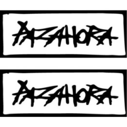 Pazahora Stickers – Crust Punk Band Decals (2-Pack)