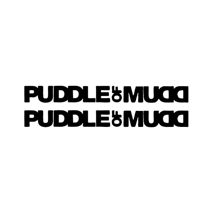 Puddle of Mudd Stickers – Post-Grunge Rock Decals (2-Pack)