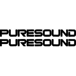 Puresound Audio Stickers – Drum Gear Decals (2-Pack)