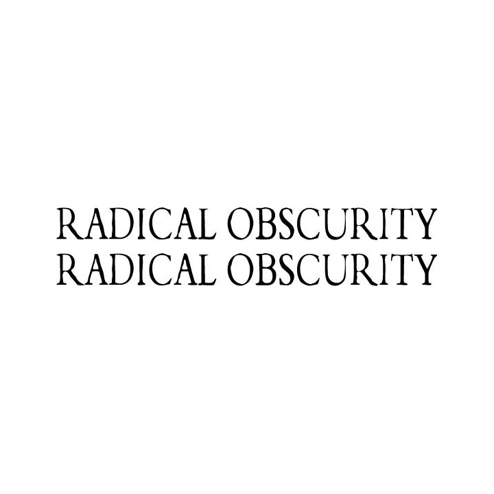 Radical Obscurity Stickers – Metal Band Decals (2-Pack)