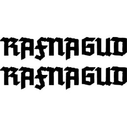 Rafnagud Stickers – Folk Metal Band Decals (2-Pack)